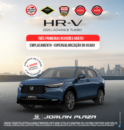 HR-V ADANCE COM SUPERVALORIZAÇÃO NO SEU USADO + EMPLACAMENTO GRÁTIS + 3 PRIMEIRAS REVISÕES INCLUSAS