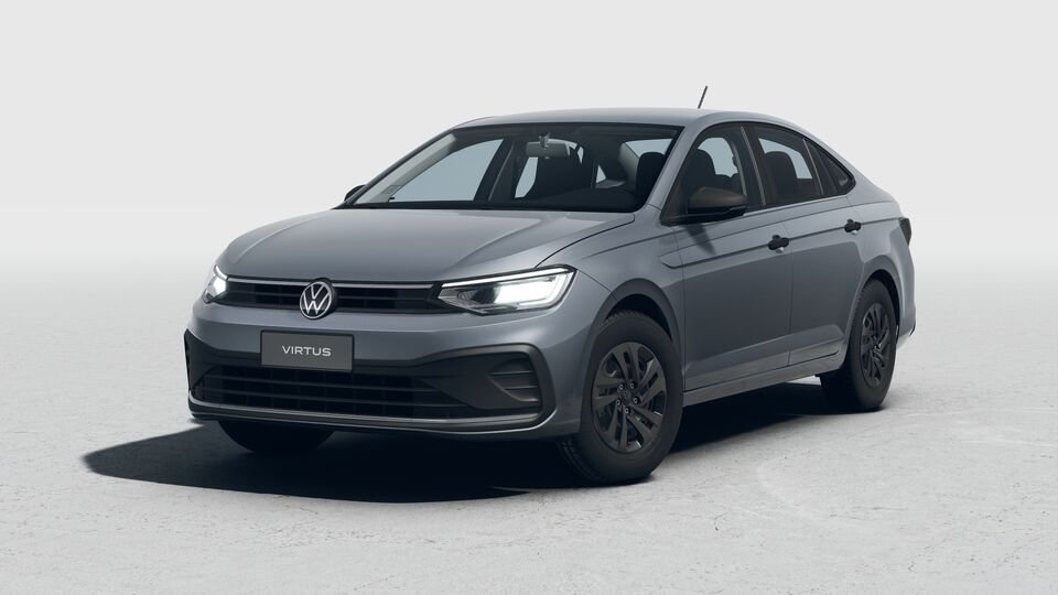 V12 Volkswagen | Virtus Sense de R$ 111.640 por R$ 105.990